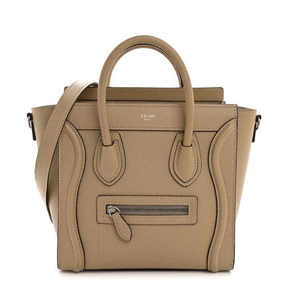 Celine Nano Luggage Bag Dune